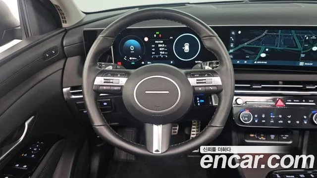 Hyundai The New Tucson (NX4) 2024 Черный из Кореи, фото 4