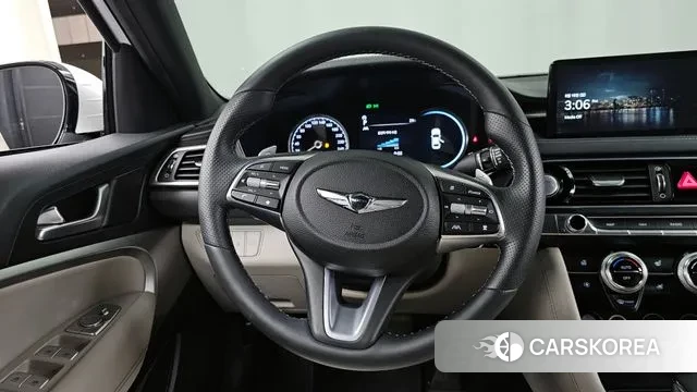 Genesis The New G70 2021 Белый из Кореи, фото 4