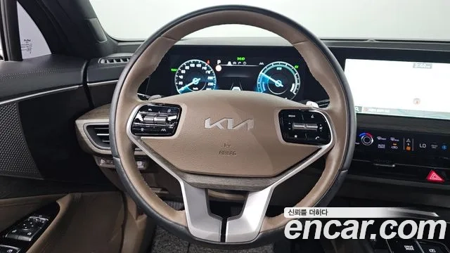 Kia K8 Hybrid 2022 Белый из Кореи, фото 4