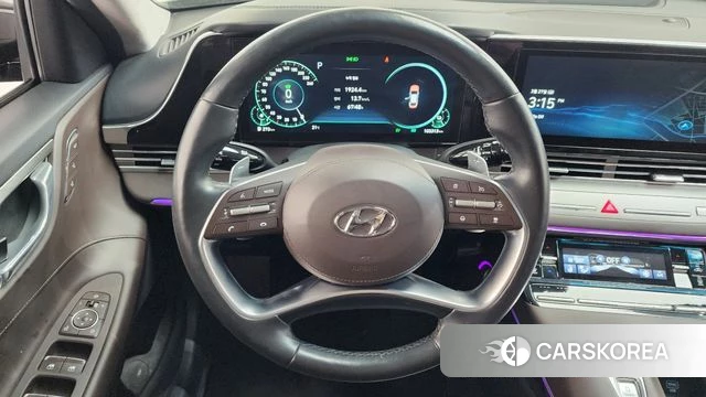 Hyundai The New Grandeur IG Hybrid 2020 Черный из Кореи, фото 4