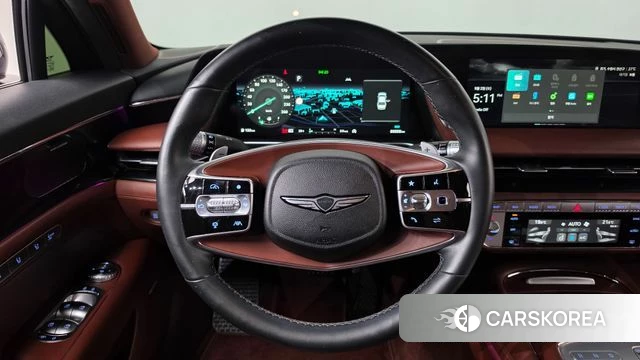 Genesis G90 (RS4) 2022 Синий из Кореи, фото 4
