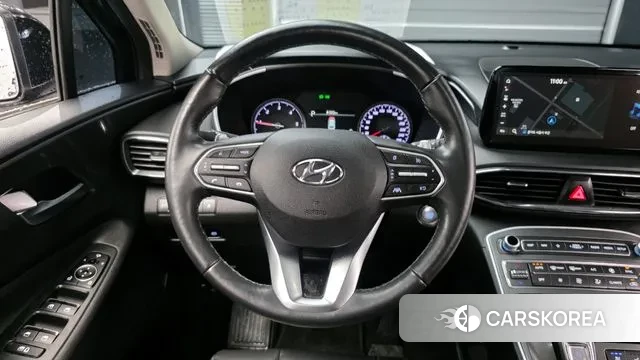 Hyundai The New Santa Fe 2023 Черный из Кореи, фото 4