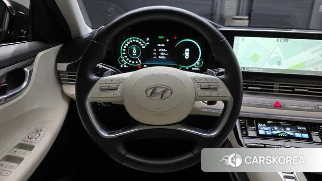 Hyundai The New Grandeur IG Hybrid 2022 Черный из Кореи, фото 4