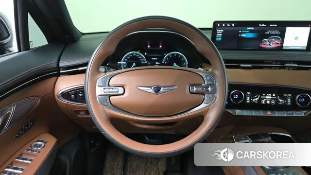 Genesis GV70 2022 Темно-зеленый из Кореи, фото 4