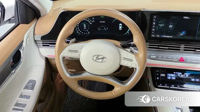 Hyundai The New Grandeur IG Hybrid 2020 Белый из Кореи, фото 4
