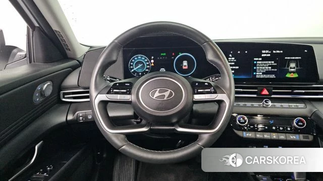 Hyundai The New Avante Hybrid (CN7) 2025 Белый из Кореи, фото 4