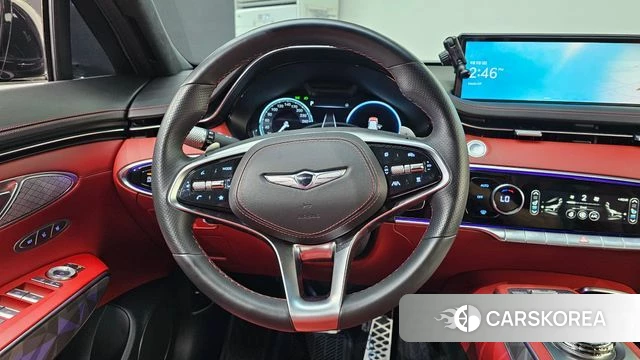 Genesis GV70 2021 Черный из Кореи, фото 4