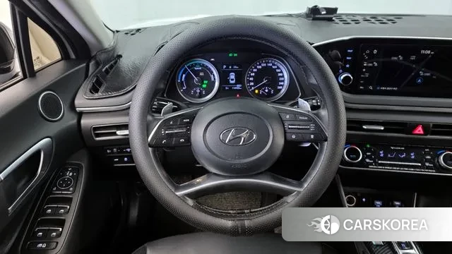 Hyundai Sonata Hybrid (DN8) 2020 Белый из Кореи, фото 4