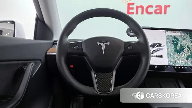 Tesla Model Y 2021 Белый из Кореи, фото 4