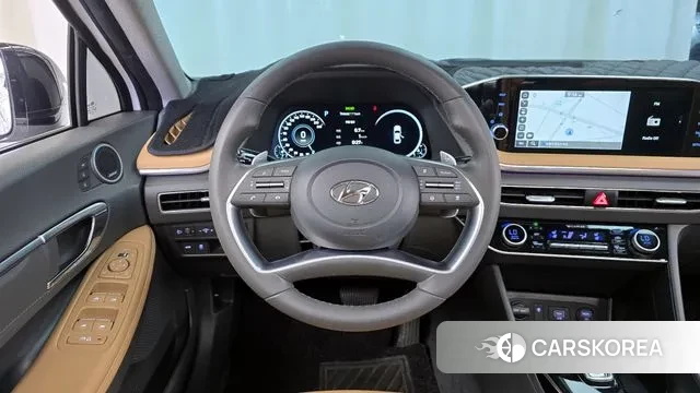 Hyundai Sonata (DN8) 2022 Белый из Кореи, фото 4
