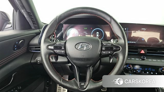 Hyundai Avante (CN7) 2020 Черный из Кореи, фото 4