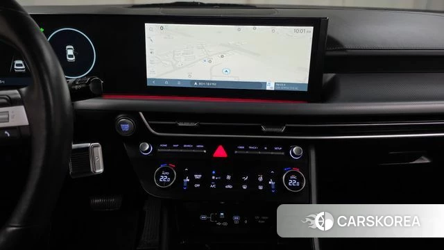 Hyundai Sonata D Edge Hybrid (DN8) 2024 Небесно-голубой из Кореи, фото 4
