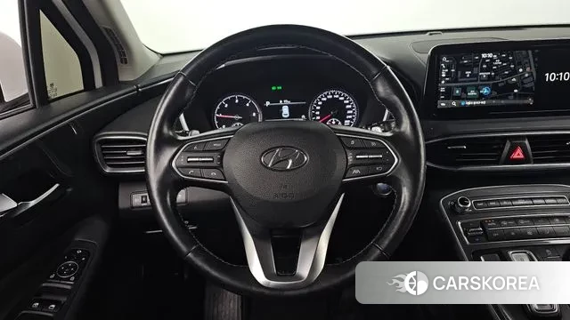 Hyundai The New Santa Fe 2022 Белый из Кореи, фото 4