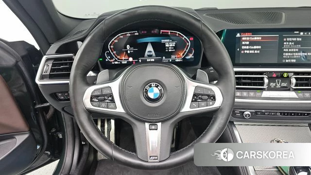BMW 4 Series (G22) 2021 Темно-зеленый из Кореи, фото 4