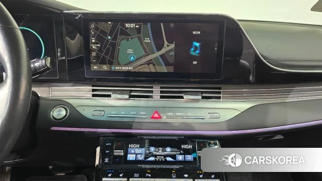 Hyundai The New Grandeur IG Hybrid 2021 Черный из Кореи, фото 4