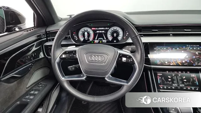 Audi A8 (D5) 2021 Черный из Кореи, фото 4