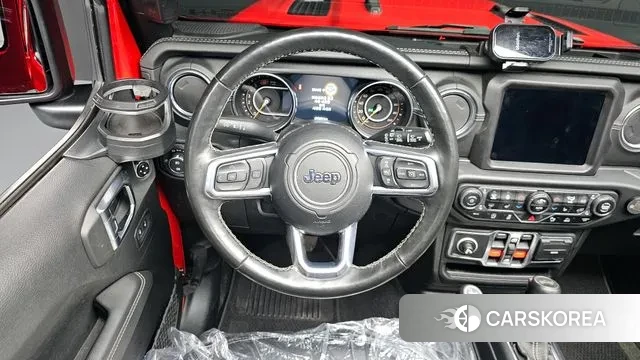 Jeep Wrangler (JL) 2021 Красный из Кореи, фото 4