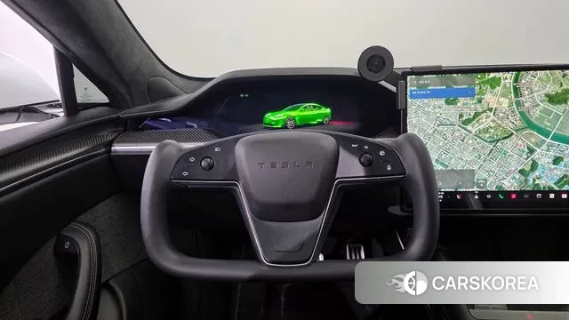 Tesla Model S 2023 Белый из Кореи, фото 4