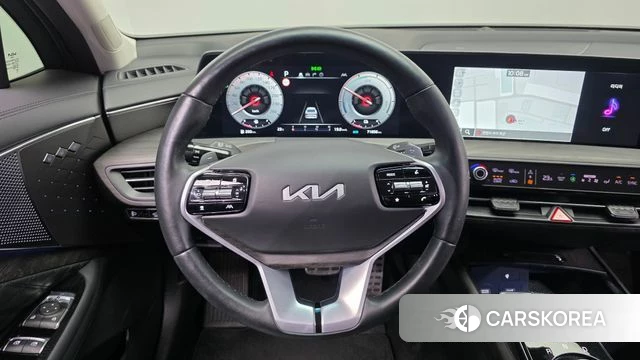 Kia K8 Hybrid 2022 Белый из Кореи, фото 4