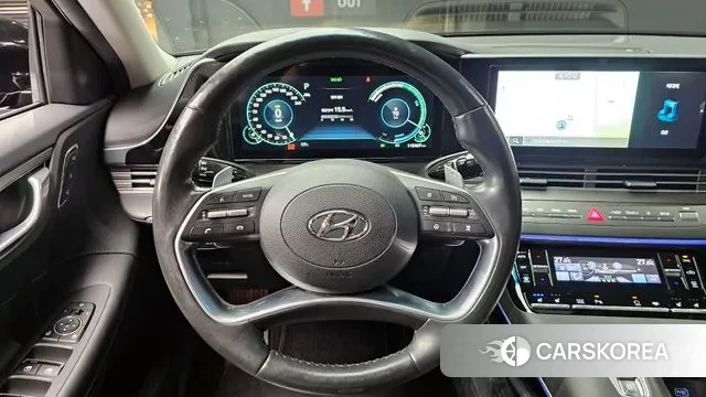 Hyundai The New Grandeur IG Hybrid 2020 Черный из Кореи, фото 4