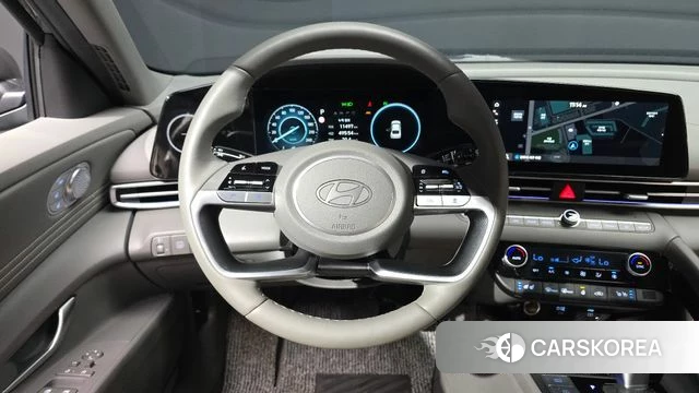 Hyundai The New Avante Hybrid (CN7) 2023 Серый из Кореи, фото 4