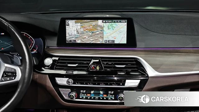 BMW 5 Series (G30) 2019 Черный из Кореи, фото 4