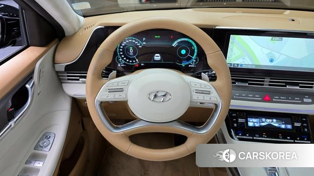 Hyundai The New Grandeur IG Hybrid 2022 Черный из Кореи, фото 4