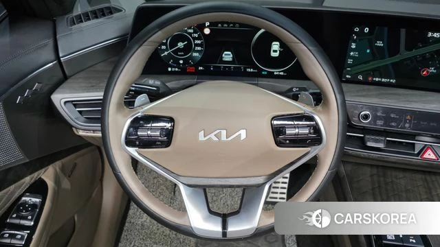 Kia K8 Hybrid 2022 Черный из Кореи, фото 4