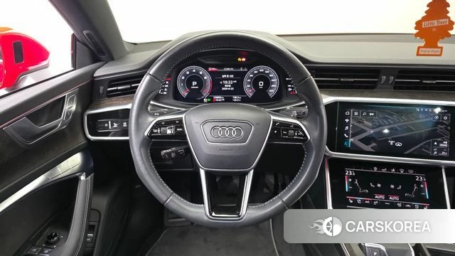Audi A7 (4K) 2020 Красный из Кореи, фото 4