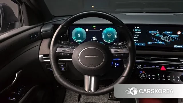 Hyundai The New Tucson Hybrid (NX4) 2024 Серый из Кореи, фото 4