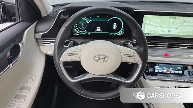 Hyundai The New Grandeur IG Hybrid 2021 Серый из Кореи, фото 4