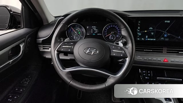 Hyundai The New Grandeur IG Hybrid 2021 Черный из Кореи, фото 4
