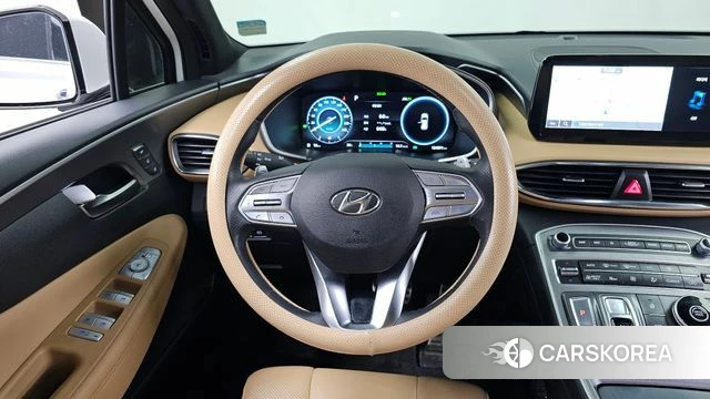 Hyundai The New Santa Fe 2022 Белый из Кореи, фото 4