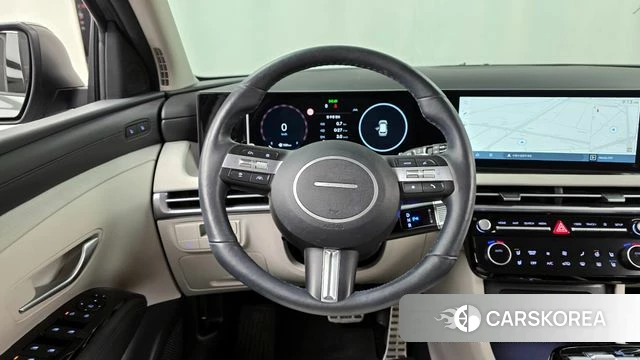 Hyundai The New Tucson Hybrid (NX4) 2024 Серый из Кореи, фото 4