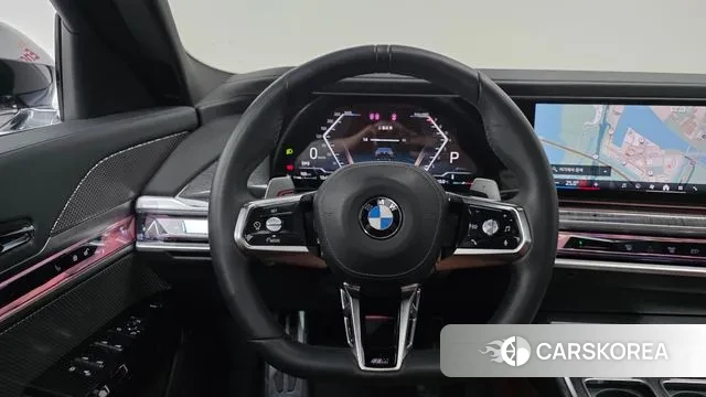 BMW 7 Series (G70) 2024 Черный из Кореи, фото 4