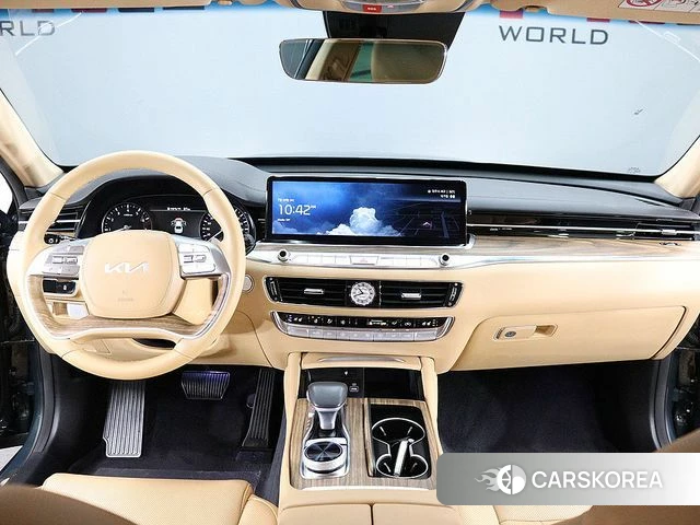Kia The New K9 2nd generation 2022 Темно-зеленый из Кореи, фото 4