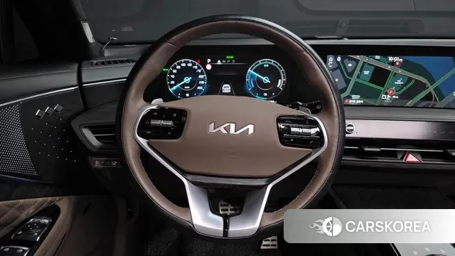 Kia K8 Hybrid 2024 Черный из Кореи, фото 4