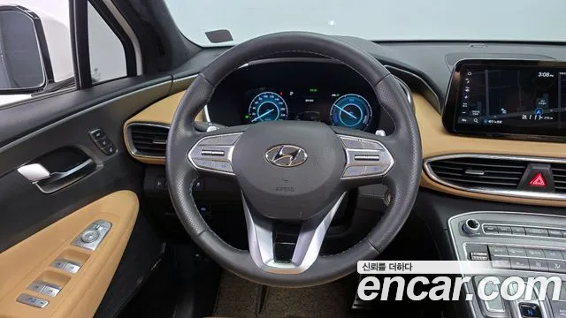Hyundai The New Santa Fe 2023 Белый из Кореи, фото 4