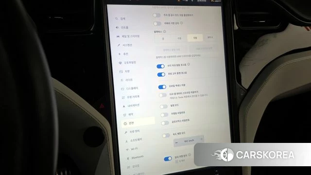 Tesla Model X 2020 Синий из Кореи, фото 4