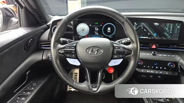 Hyundai Avante (CN7) 2022 Серебристо-серый из Кореи, фото 4