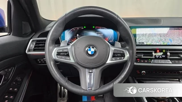 BMW 3 Series (G20) 2019 Синий из Кореи, фото 4