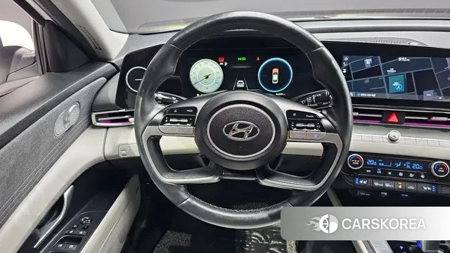 Hyundai Avante (CN7) 2021 Белый из Кореи, фото 4