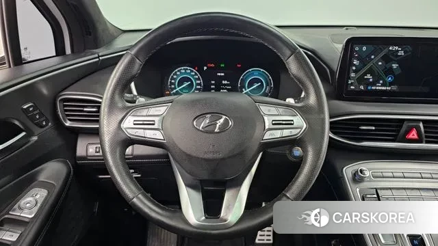 Hyundai The New Santa Fe 2021 Белый из Кореи, фото 4
