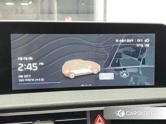 Kia EV6 2022 Черный из Кореи, фото 4