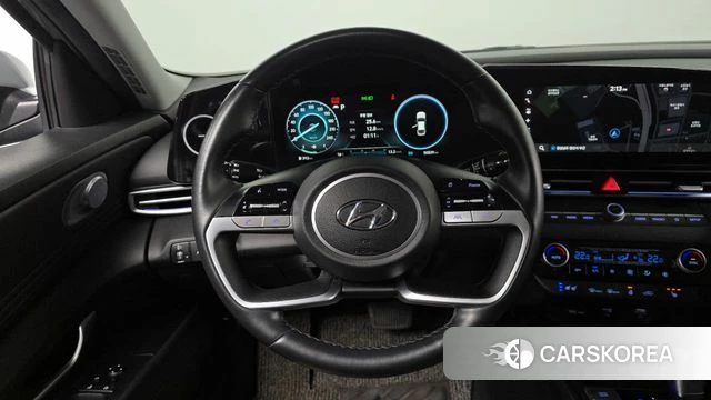 Hyundai Avante (CN7) 2020 Небесно-голубой из Кореи, фото 4