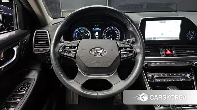 Hyundai Grandeur IG Hybrid 2018 Синий из Кореи, фото 4