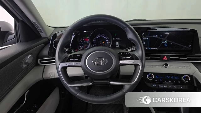 Hyundai Avante (CN7) 2021 Серебристо-серый из Кореи, фото 4