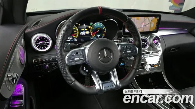 Mercedes-Benz C-Class W205 2023 Черный из Кореи, фото 4