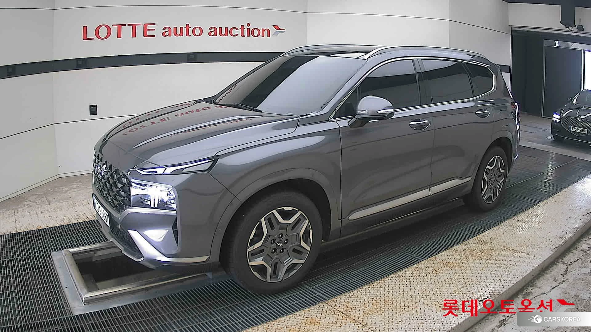 Hyundai Santa Fe Hybrid 2023 Magnetic Grey Metallic из Кореи, фото 4