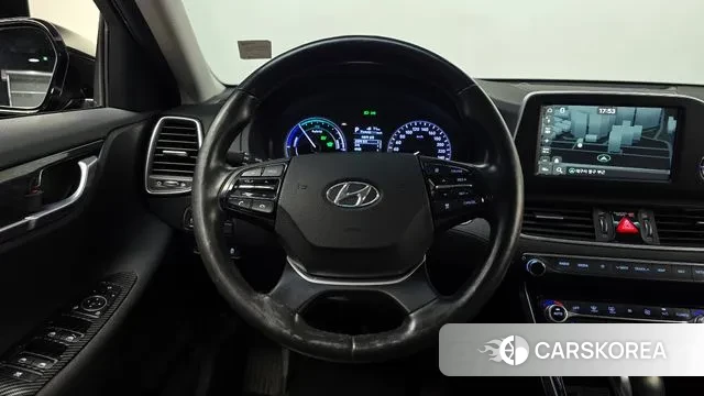Hyundai Grandeur IG Hybrid 2019 Черный из Кореи, фото 4